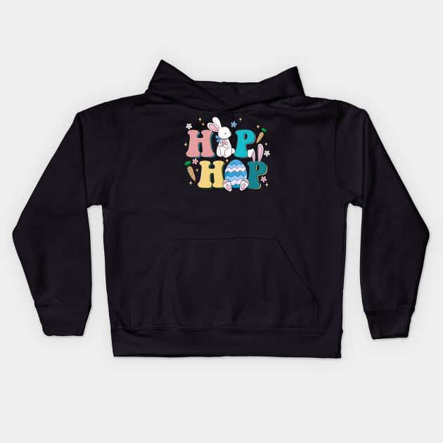 EASTER HIP HOP Kids Hoodie by Lolane